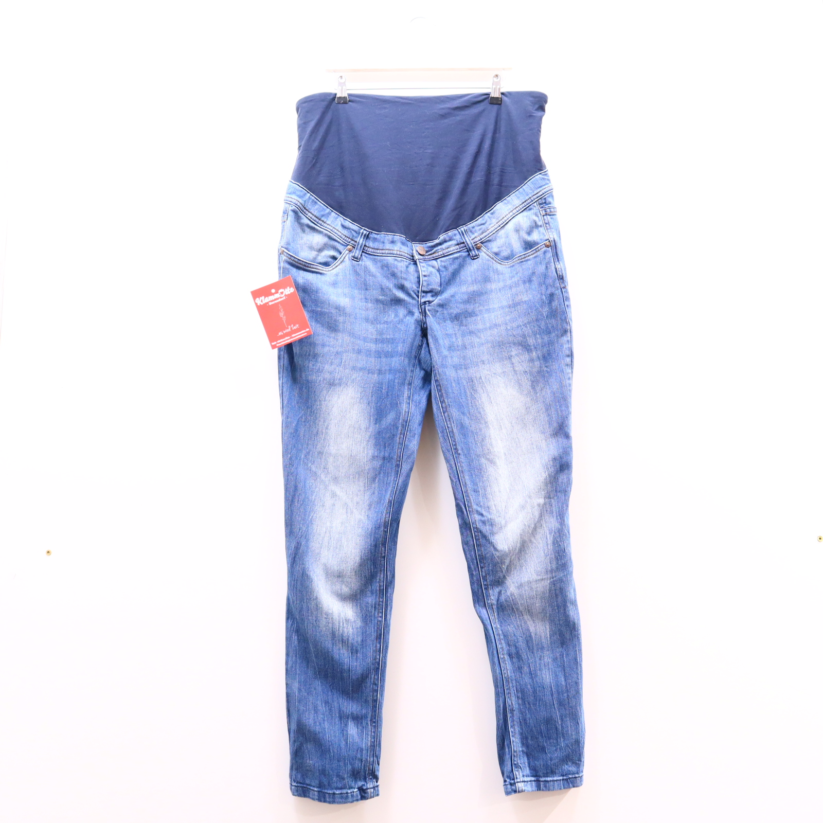 Hose bpc 46 Jeans blau denim Slim High rib