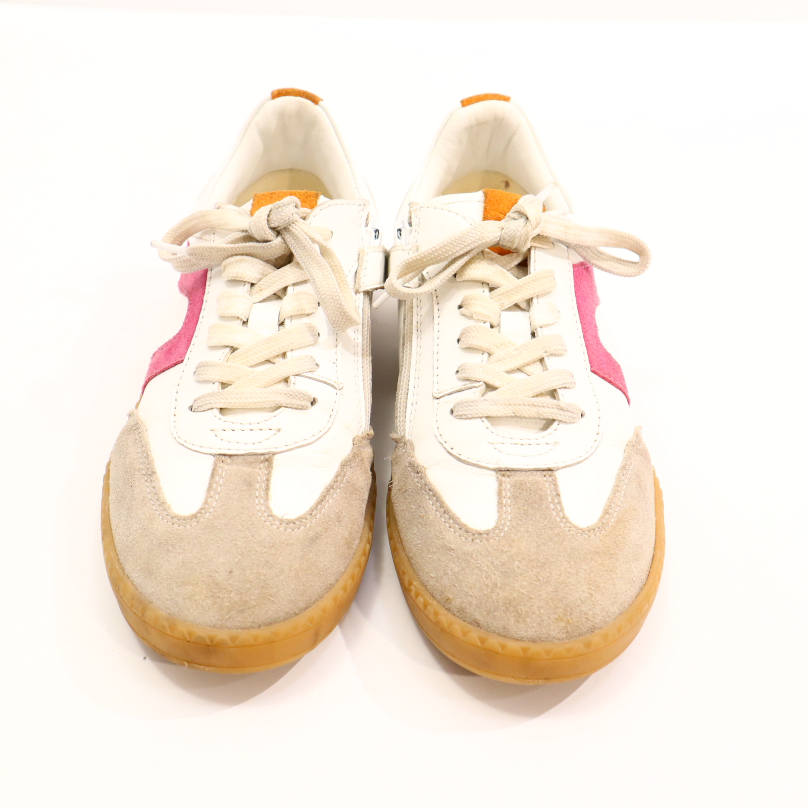 Halbschuhe RICOSTA Schnürschuh 37 rosa Wildleder minimale Gebrauchsspuren