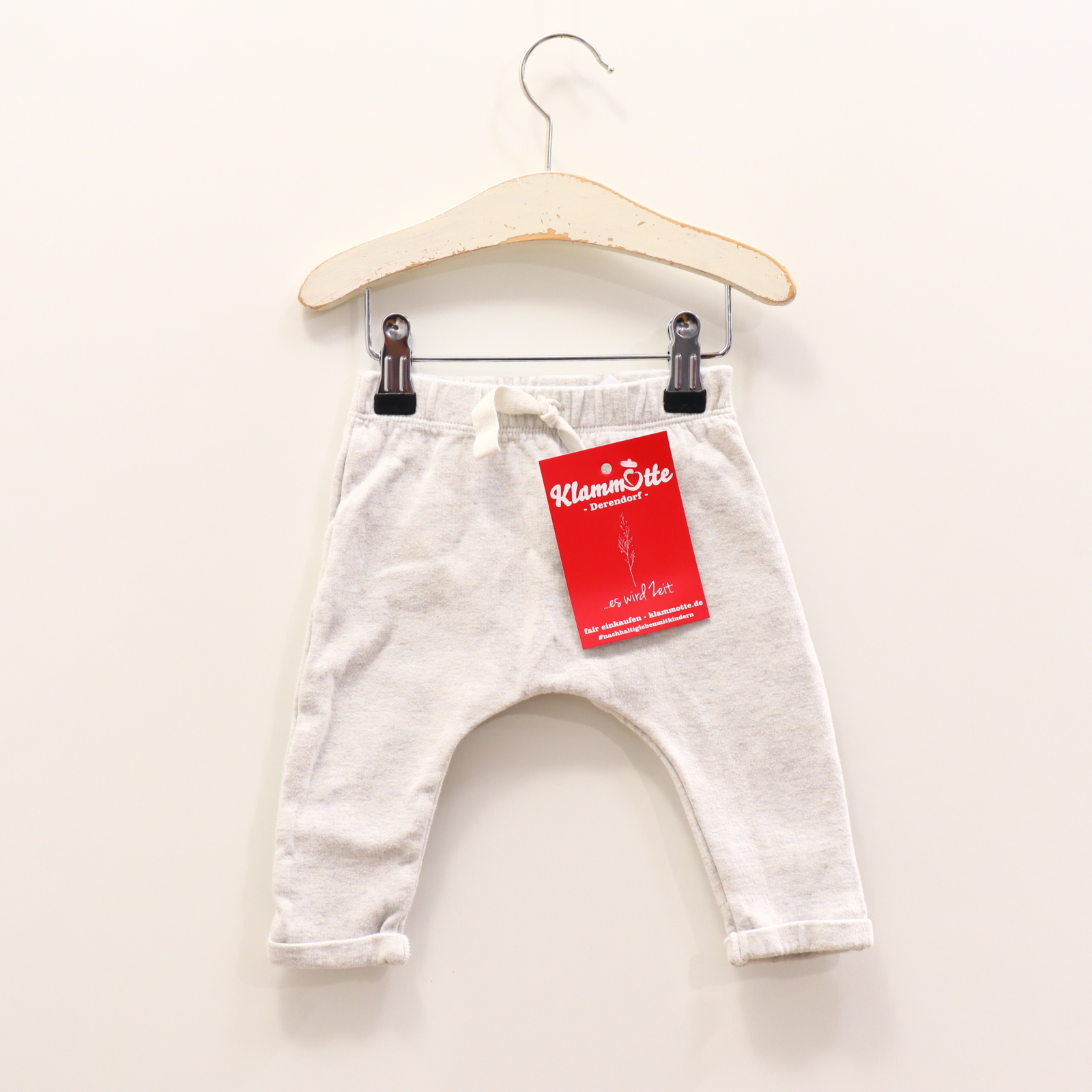 Hosen & Strampler PETIT BATEAU 68 grau melange Jogger Baumwolle/Polyamid/Sweat Gummibandzug