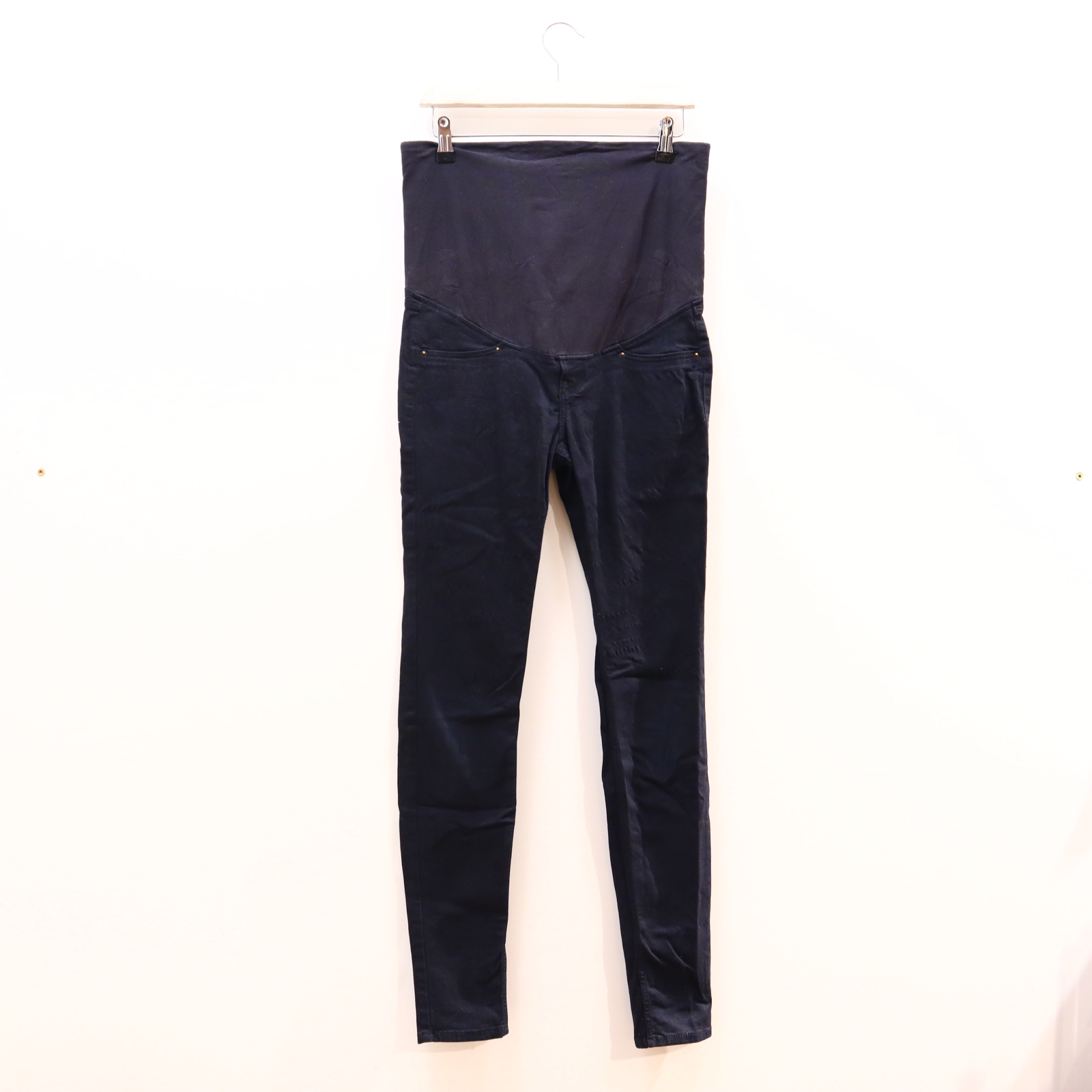 Hose H&M 36 schwarz denim Super Skinny High rib