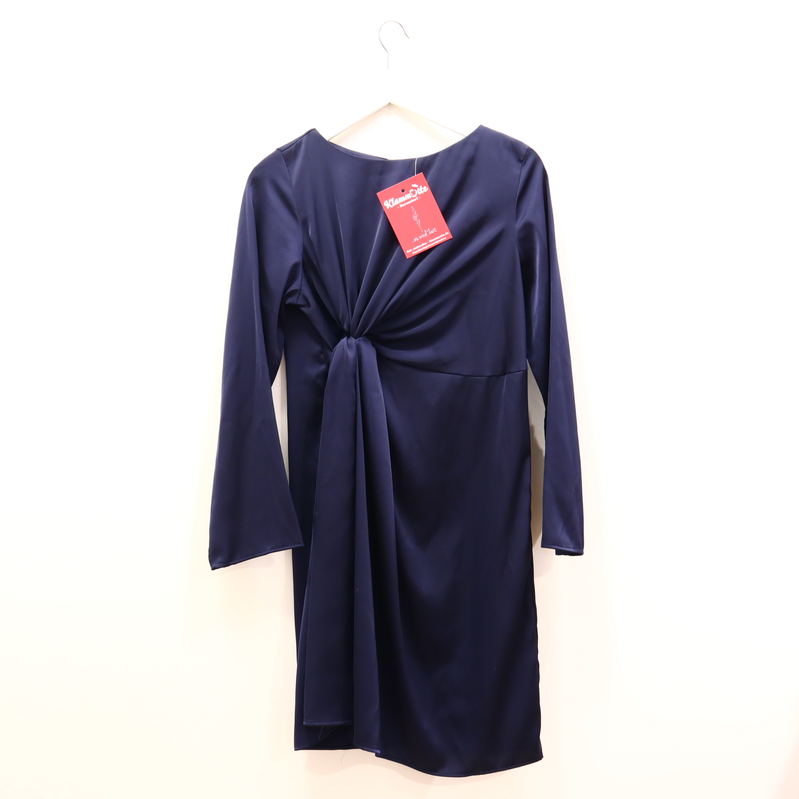 Kleider & Röcke H&M Abendkleid/Chiffonkleid S/36 blau Polyester
