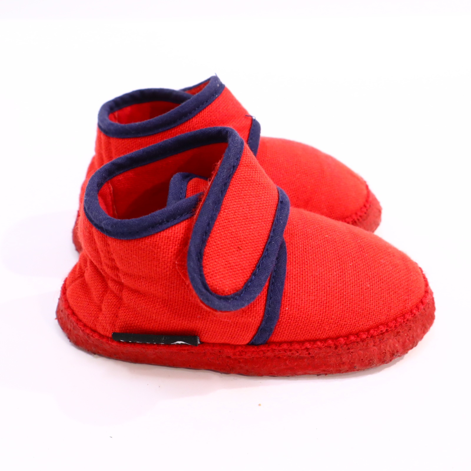 Hausschuhe/Wasserschuhe NANGA 20 blau/rot Pantoffel Canvas