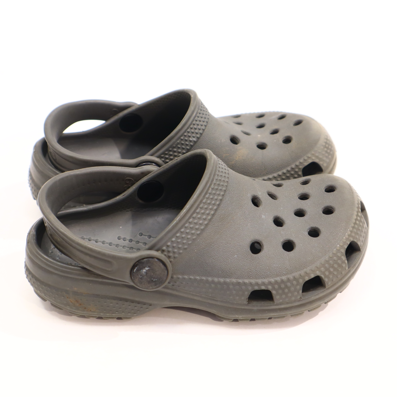 Hausschuhe/Wasserschuhe crocs 25/26 grau Cloks