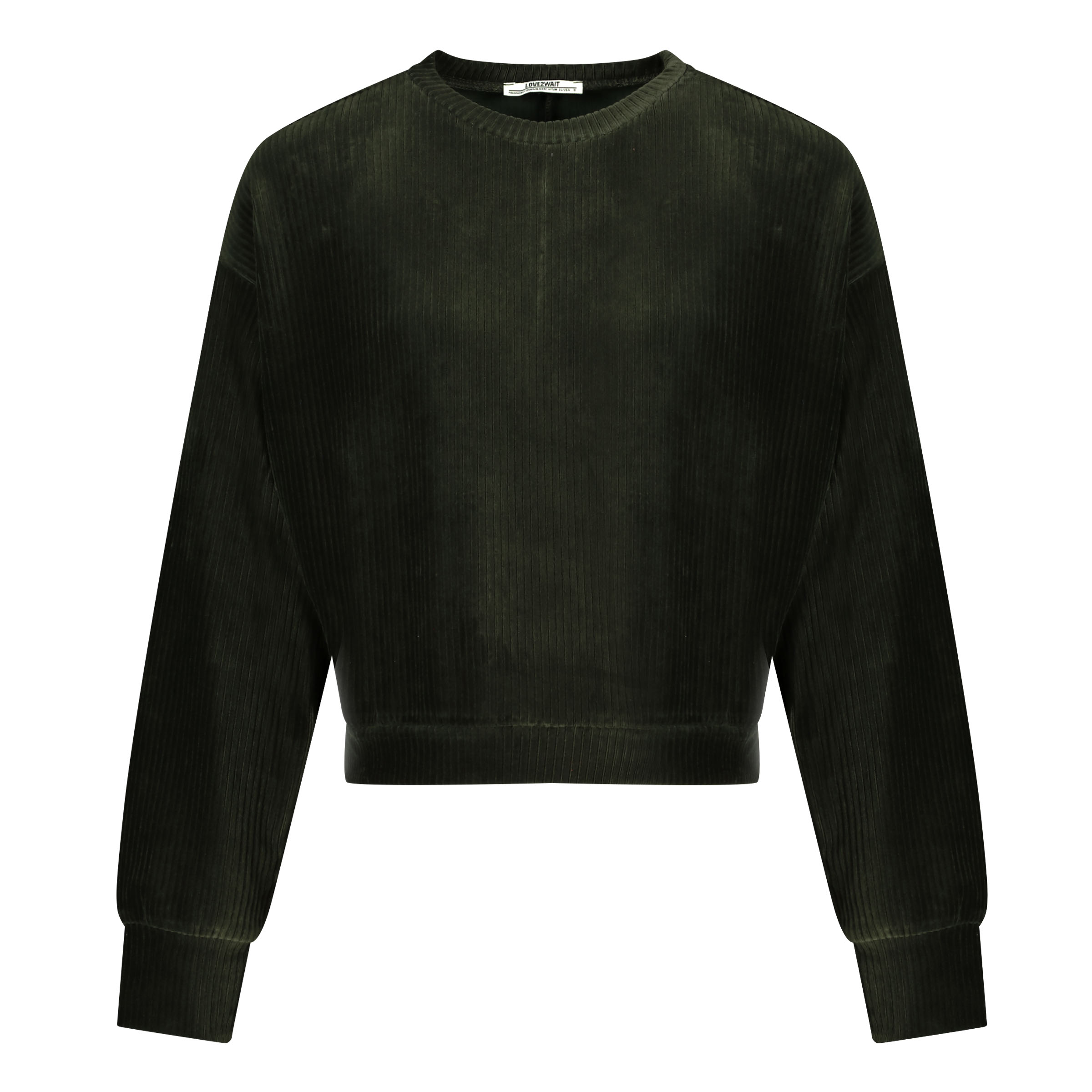 Pullover LOVE2WAIT Rib Sweater S 36 oliv