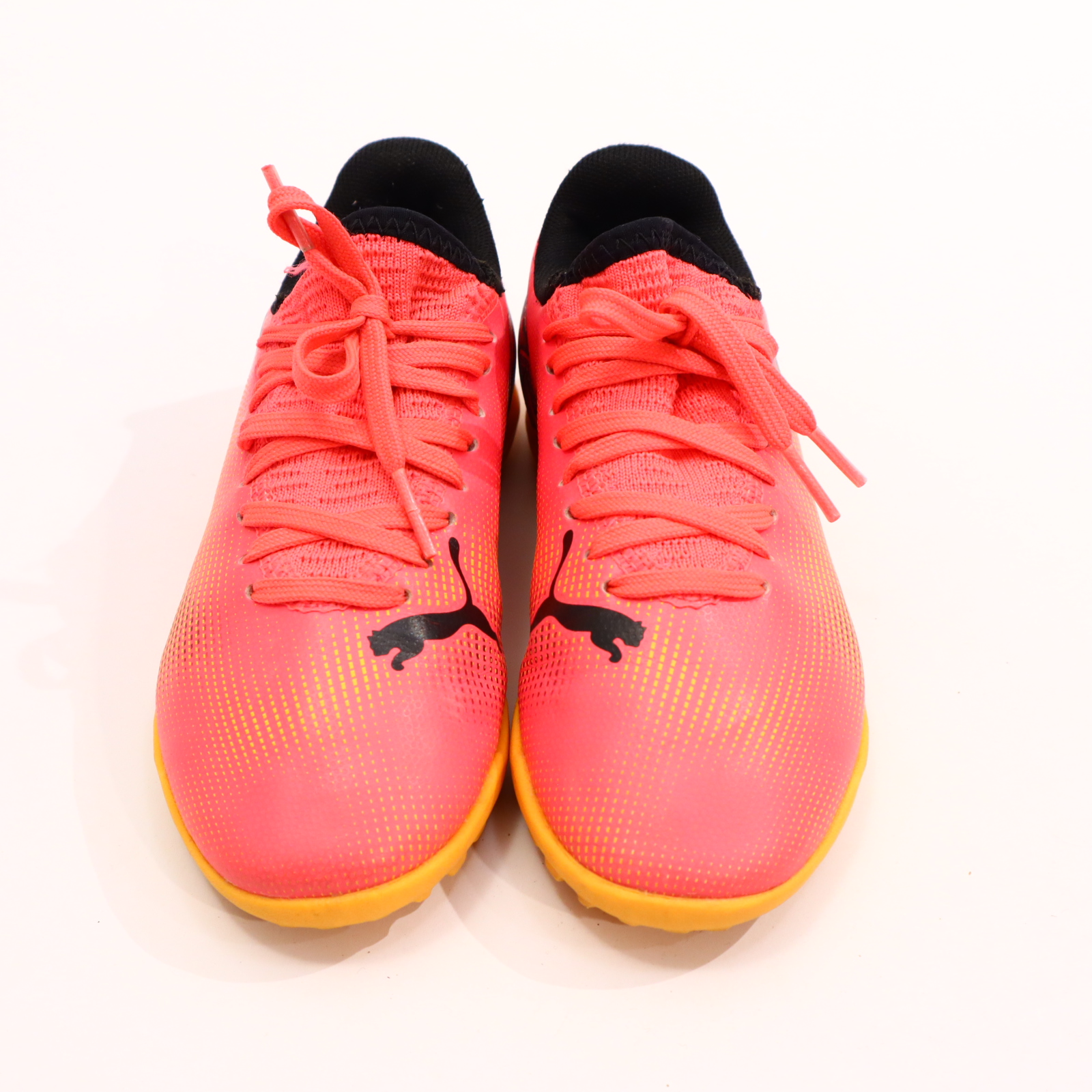 Sportschuh PUMA 30 Fußball/Hartplatz orange Schnürrschuh