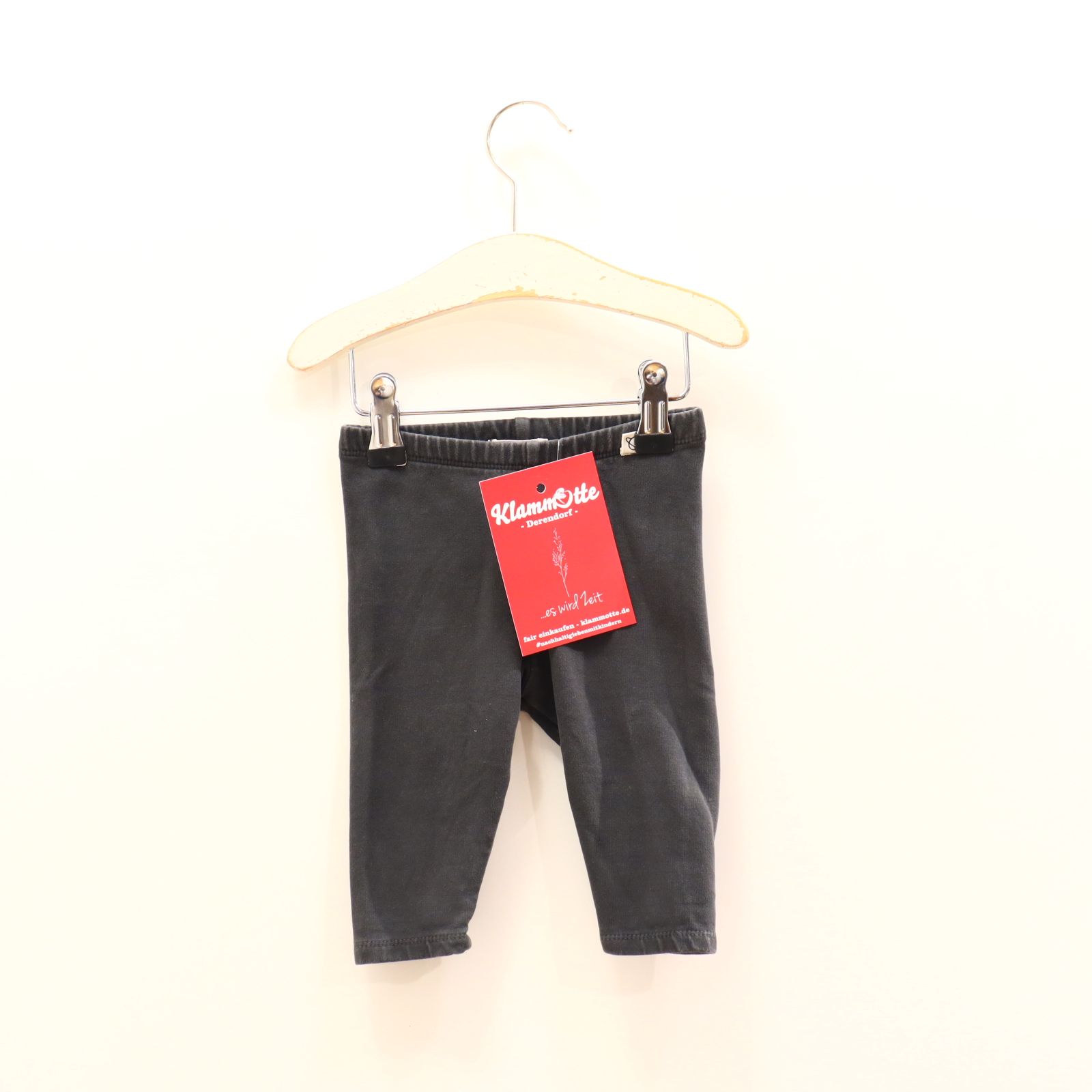 Hosen & Strampler my little cozmo 68 anthrazit Hose Baumwolle/Elasthan/Sweat Gummibandzug