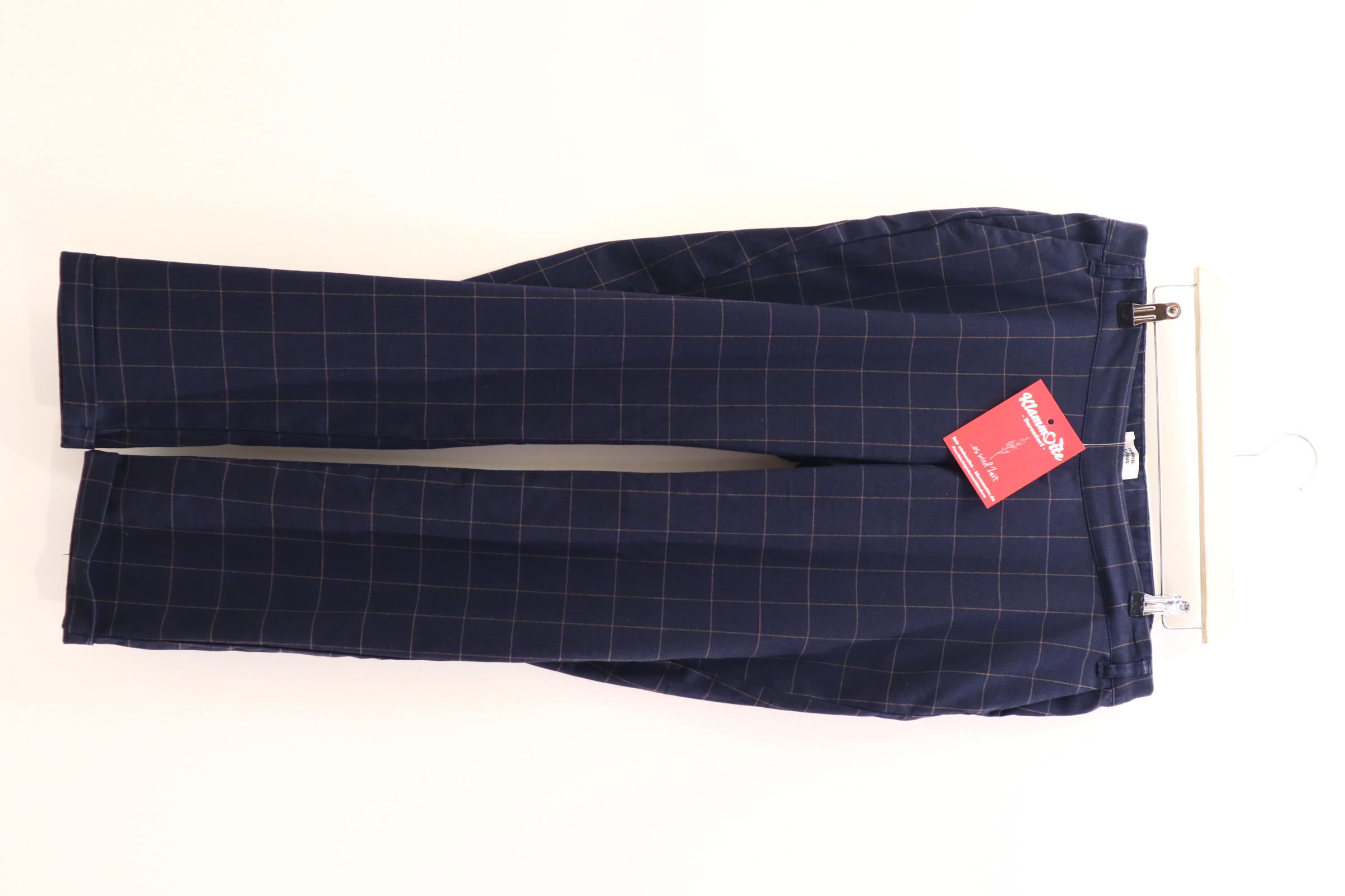 Hose mamalicious L/42/44 Stoffhose Elastan/Polyester/Viskose Low rib/verstellbar/Gürtel/Gummibandzug