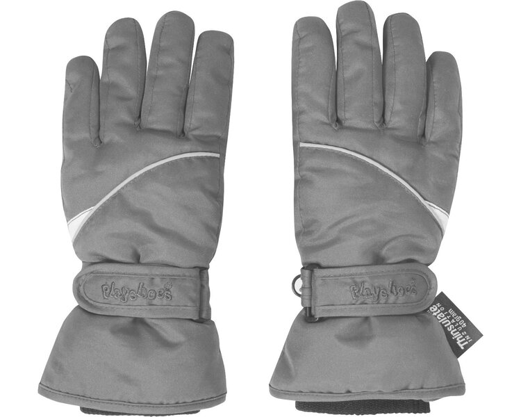 Playshoes Handschuhe Finger-Handschuh 422032 4 grau
