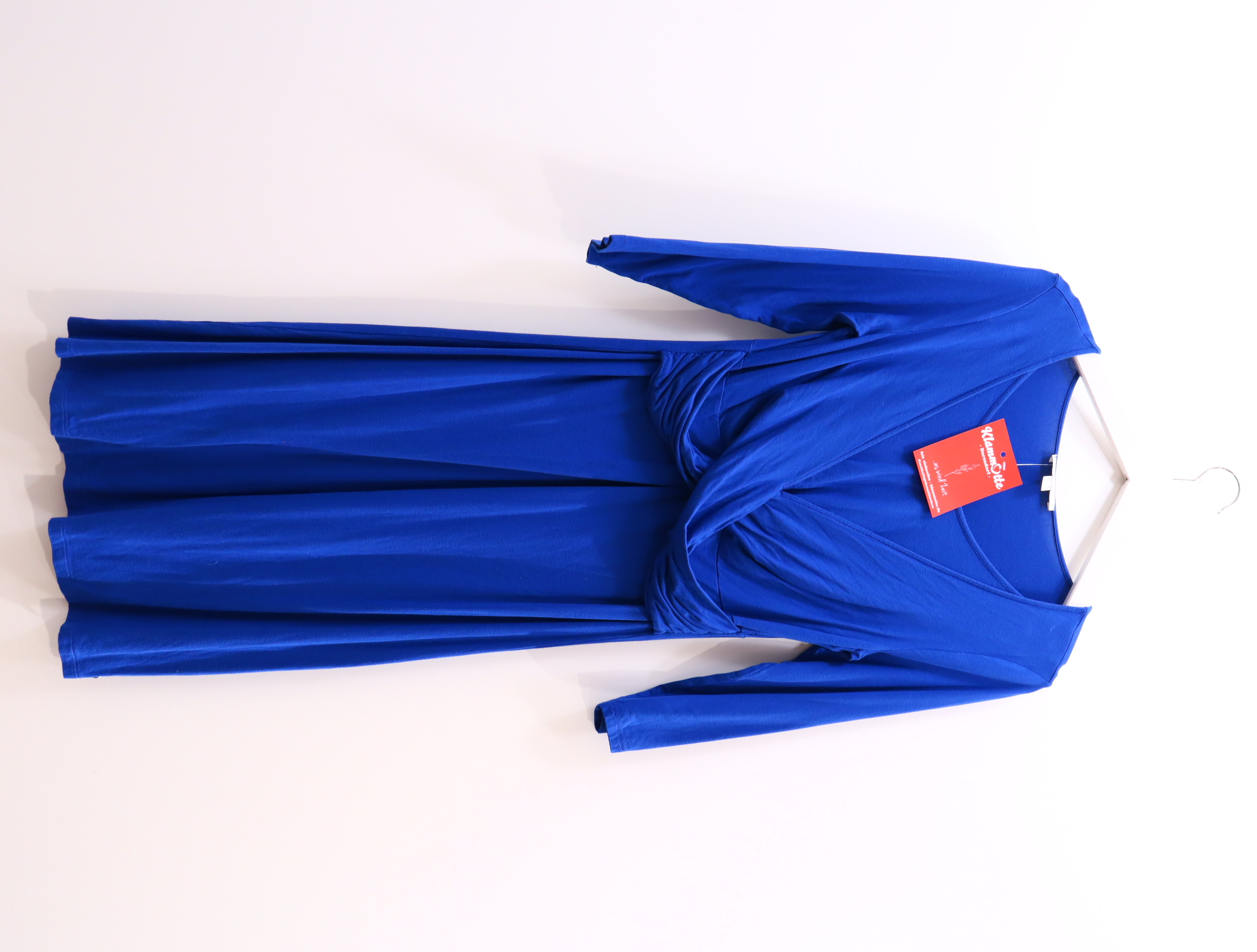 Kleider & Röcke ESPRIT Jerseykleid/Stillkleid M/38/40 blau Elasthan/Viskose