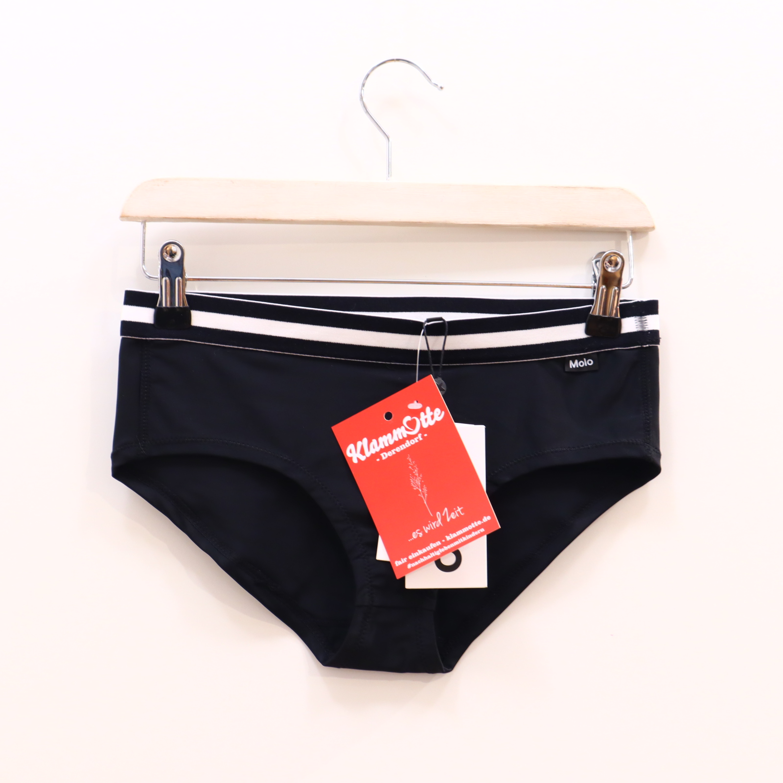 Bademode Molo Bikinihose 158/164 schwarz NEU!