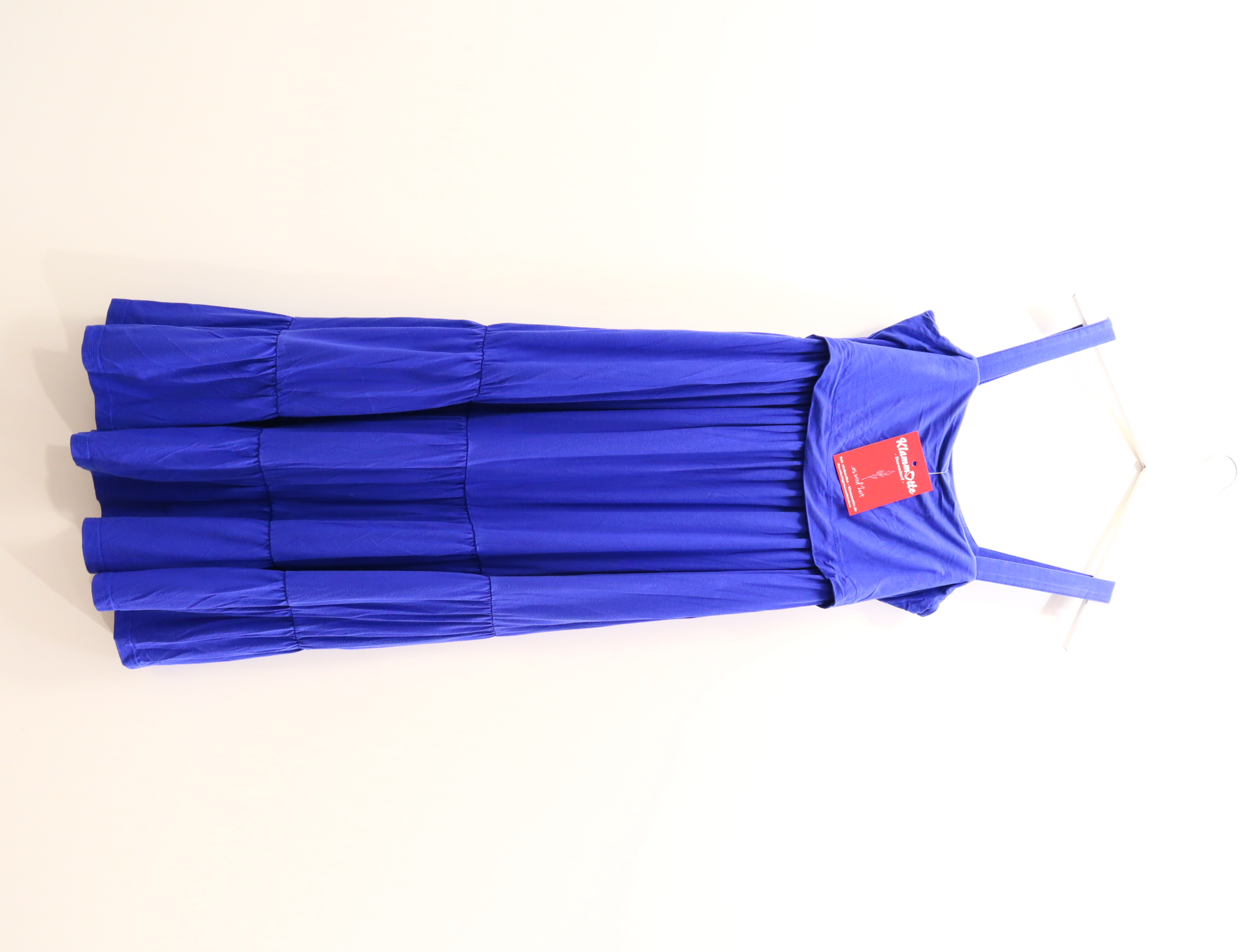 Kleider & Röcke Seraphine Jerseykleid/Stillkleid/Träger M/38/40 blau Elasthan/Viskose