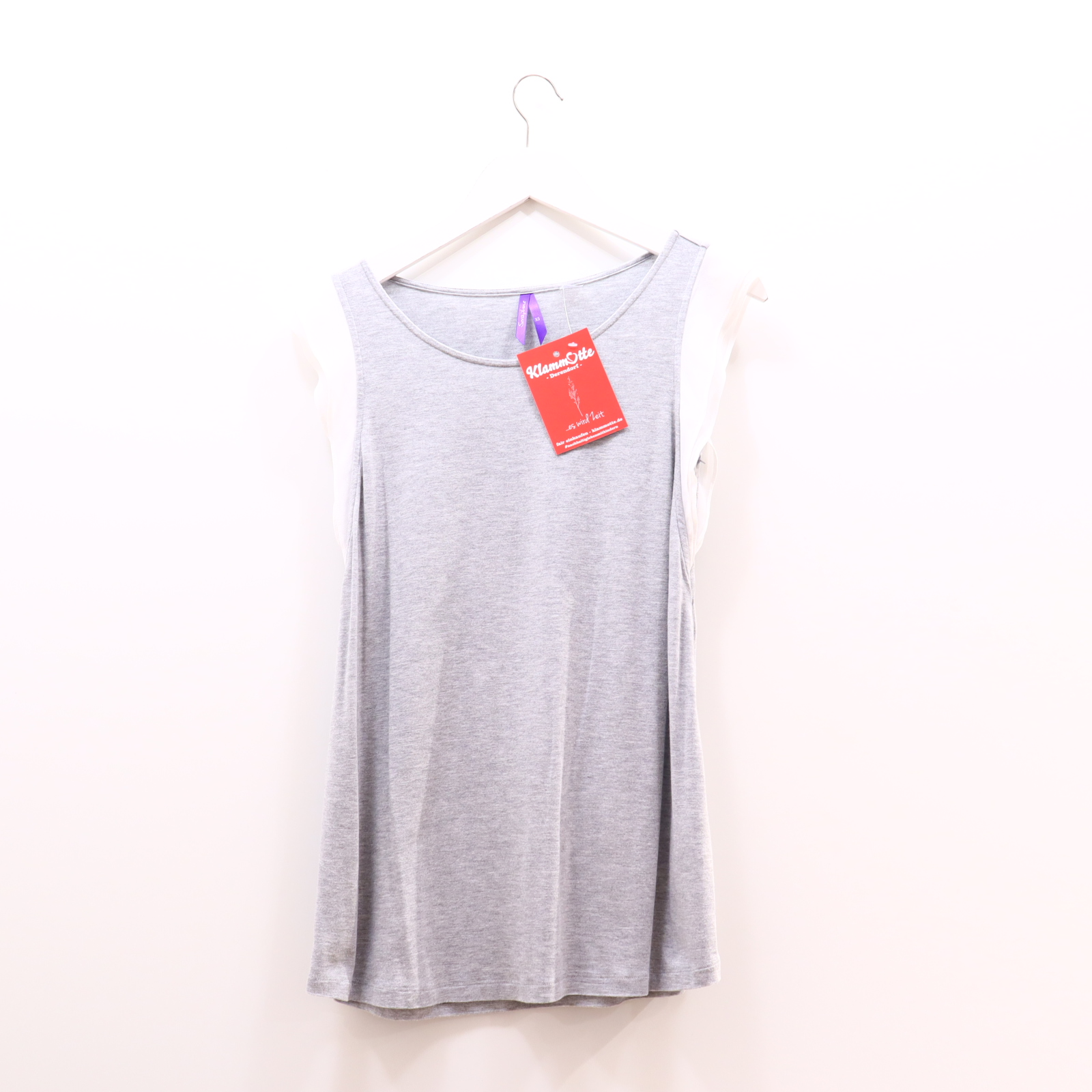 Shirt Seraphine XS/34 grau Elasthan/Viskose Stillshirt/Top