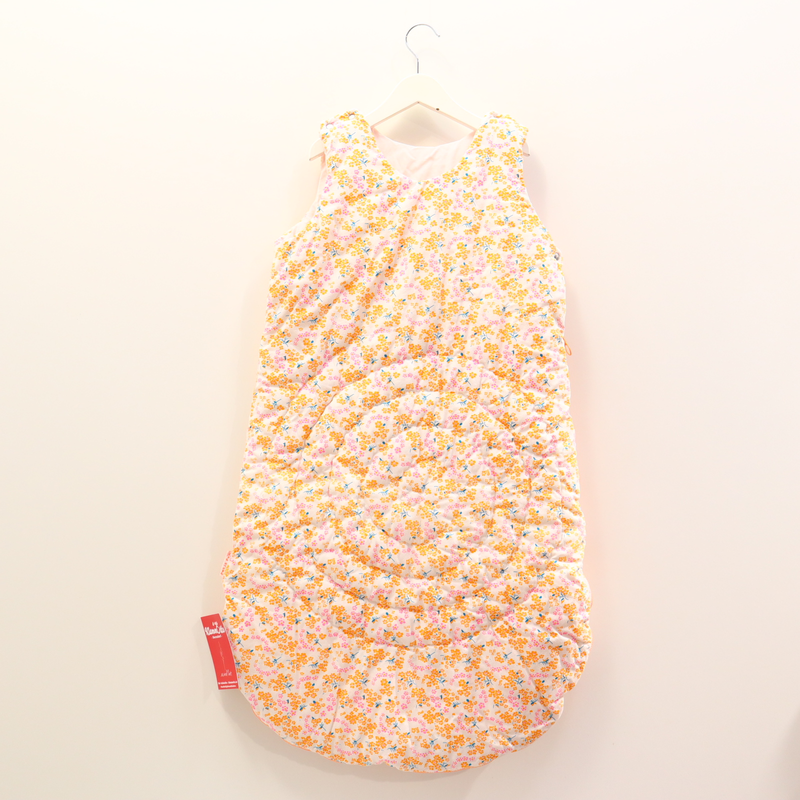 Schlafsack Petit Pan 6-12 Mon. bunt/creme/orange Alloverprint/Blumen ganzjährig
