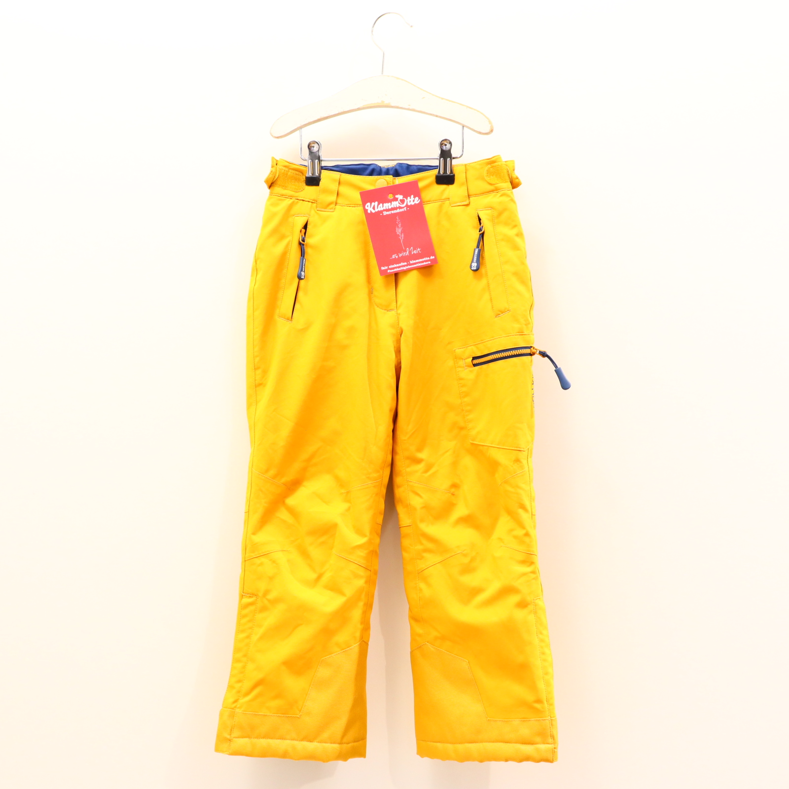 Schneeanzüge & mehr TROLLKIDS 110 gelb Print/Logo Schneehose/Skihose